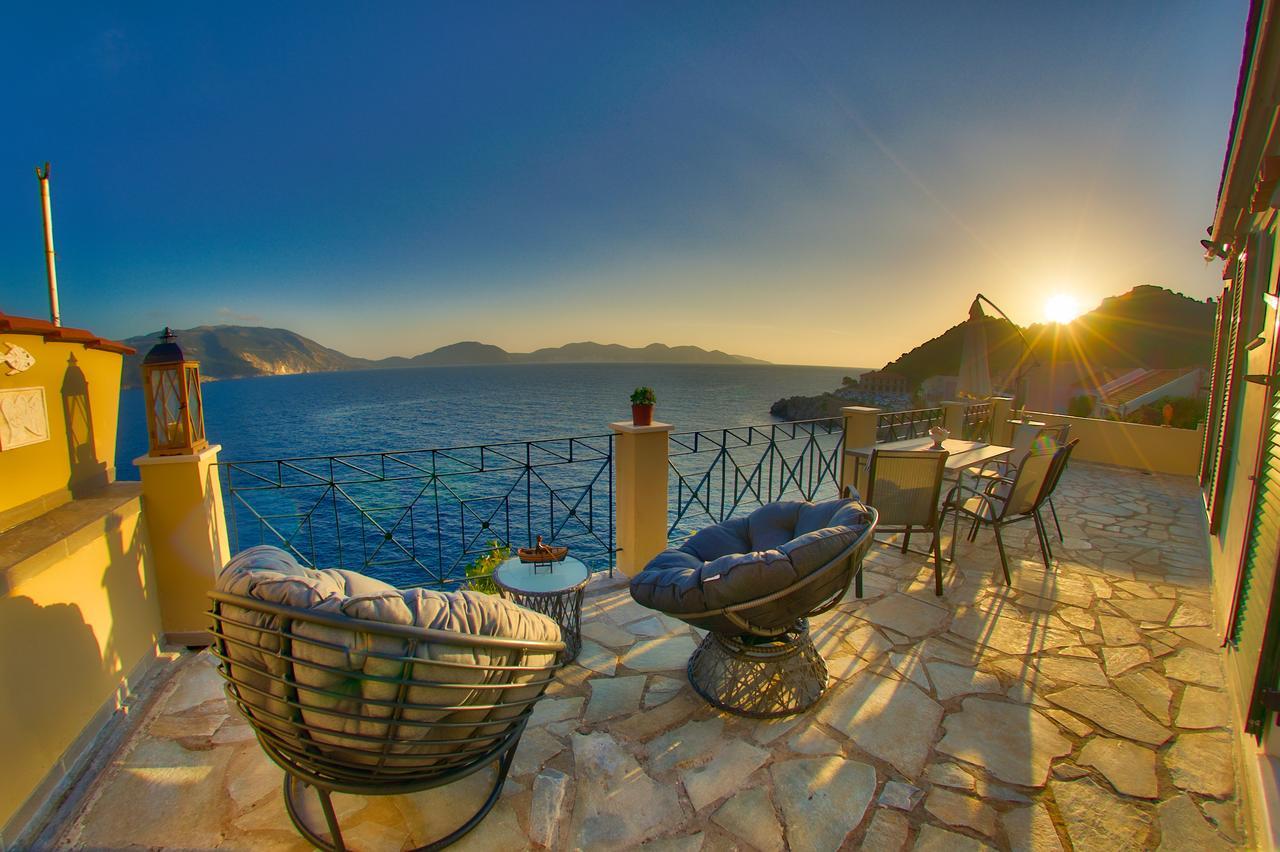 Villa Apoplous With Pool Асос Экстерьер фото